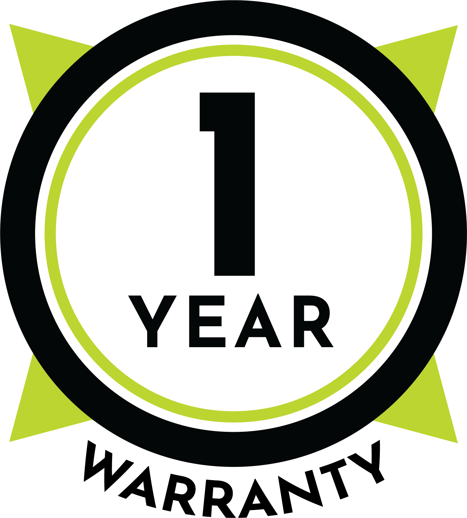 1 Year Warranty Logo